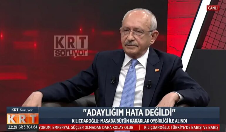 Kemal Kılıçdaroğlu’ndan ‘Adaylık hata mıydı?’ sorusuna dikkat çeken cevap!