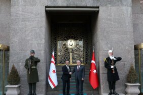Milli Savunma Bakanı Yaşar Güler, Kuzey Kıbrıs Türk Cumhuriyeti Dışişleri Bakanı Ertuğruloğlu ile görüştü