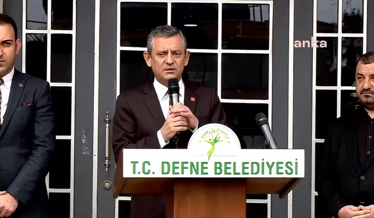 Özgür Özel Hatay Valisi’ne Söylüyorum Senden de Hesap Sormak Özgür Özel’in Boynunun Borcu Olsun