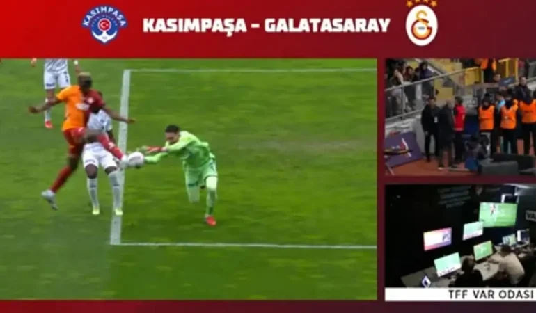 Kasımpaşa-Galatasaray Maçı VAR Kayıtları Açıklandı