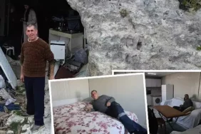 Mağarada yaşayan adama Valilik'ten hediye... Yine de mutlu olmadı