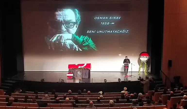 Osman Sınav için AKM’de tören düzenlendi