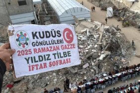 Yıldız Tilbe Gazze'de Binlerce Kişiye İftar Verdi