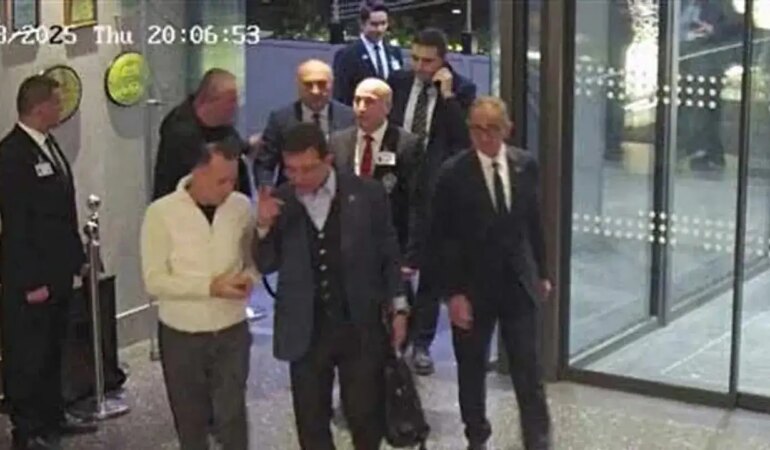 Ekrem İmamoğlu'nun gittiği otele ilişkin gözaltı!