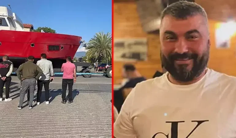 Traktörle taşınan tekneden düşüp, öldü