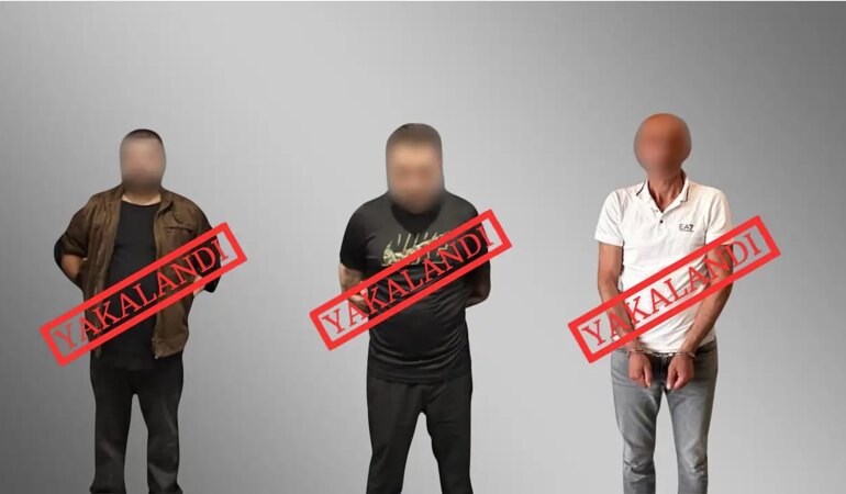 Kırmızı bültenle aranan 3 şahıs yakalandı