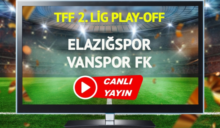 CANLI YAYIN | Elazığspor Vanspor FK maçı HT Spor canlı izle!