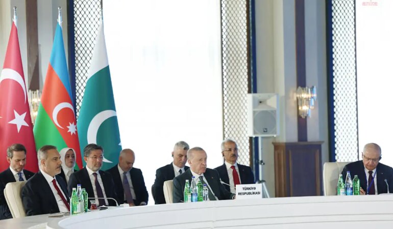 Cumhurbaşkanı Erdoğan’dan Türkiye-Azerbaycan-Pakistan Üçlü Zirvesi’nde açıklamalar