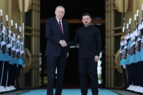 Cumhurbaşkanı Erdoğan, Ukrayna Devlet Başkanı Zelenskiy İle Görüştü