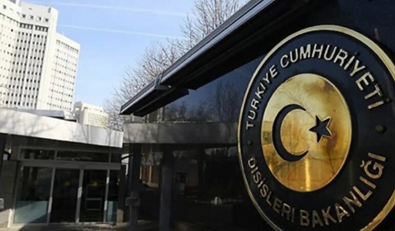 Dışişleri Bakanlığı: "Avrupa Parlamentosu’nda kabul edilen Türkiye Raporu ön yargılı ve gerçek dışı iddialar içermektedir"