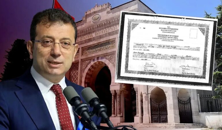 Ekrem İmamoğlu’nun diploma iptal kararına ilişkin dava açıldı! İşte tüm detaylar