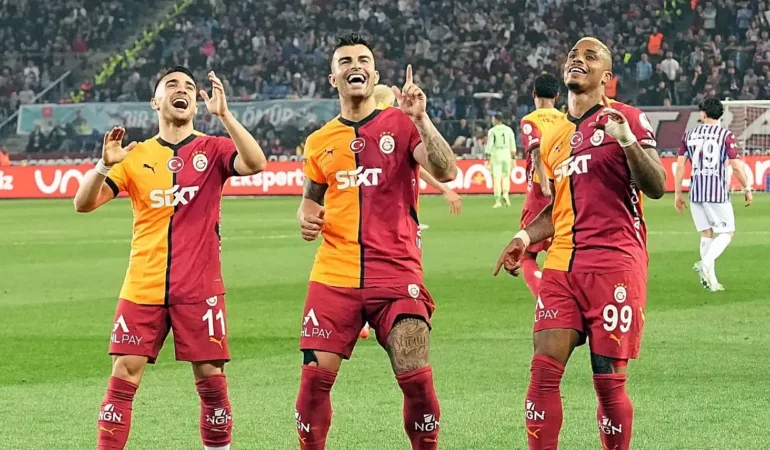Lider Galatasaray Trabzon’da Kazandı Şampiyonluğa Bir Adım Kaldı!