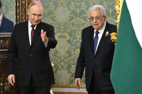 Rusya Devlet Başkanı Putin, Filistin Devlet Başkanı Abbas İle Görüştü