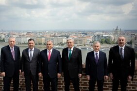 Türk Devletleri Teşkilatı liderleri, Budapeşte'de! Cumhurbaşkanı Erdoğan Orban ile görüştü