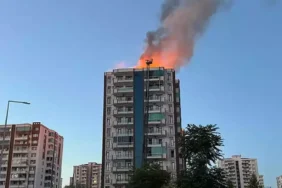 Diyarbakır'da 13 katlı apartmanda yangın paniği 2'si çocuk 3 ölü