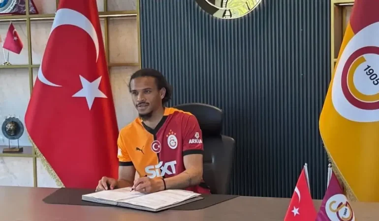 Galatasaray’dan Dev Transfer! Leroy Sane Resmen Sarı-Kırmızılılarda