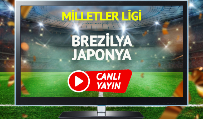 CANLI YAYIN | Brezilya Japonya maçı TRT Spor Yıldız canlı izle!