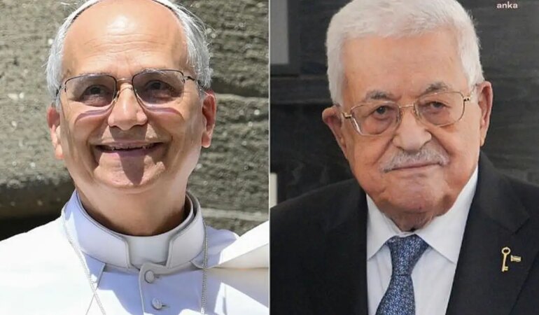 Papa Leo, Filistin Devlet Başkanı Abbas İle Telefonla Görüştü