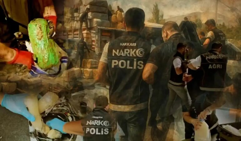 73 ilde uyuşturucu operasyonları: Bin 695 kişi yakalandı