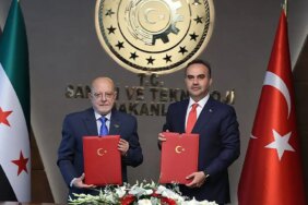 Bakan Kacır, Suriyeli mevkidaşı ile bir araya geldi