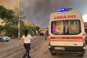 Çanakkale'de ki Yangında Dört Köy Tahliye Edildi