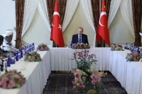 Cumhurbaşkanı Erdoğan, Dünya Müslüman Alimler Birliği heyetini kabul ett