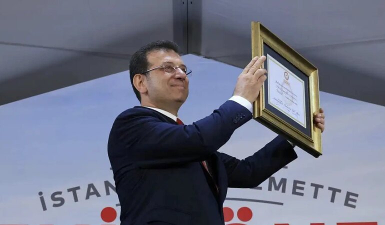 Ekrem İmamoğlu ile birlikte 28 kişinin diploma kayıtları YÖKSİS'ten silindi