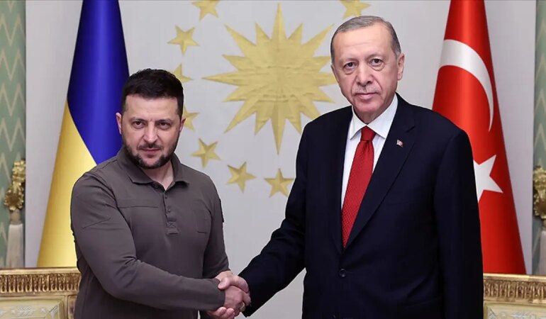 Zelenskiy'den Cumhurbaşkanı Erdoğan'a teşekkür mesajı: İş birliğimizi geliştirmeyi sabırsızlıkla bekliyoruz
