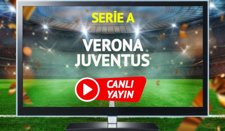 CANLI YAYIN | Verona Juventus maçı S Sport canlı izle!