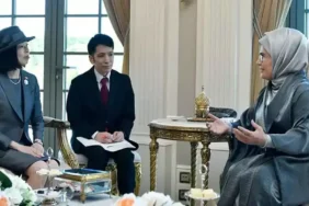 Emine Erdoğan, Japonya Altes Prensesi Mikasa ile bir araya geldi