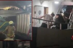 İstanbul Boğazı’nda Panik Anları Yolcu Vapuru İle Gemi Çarpıştı