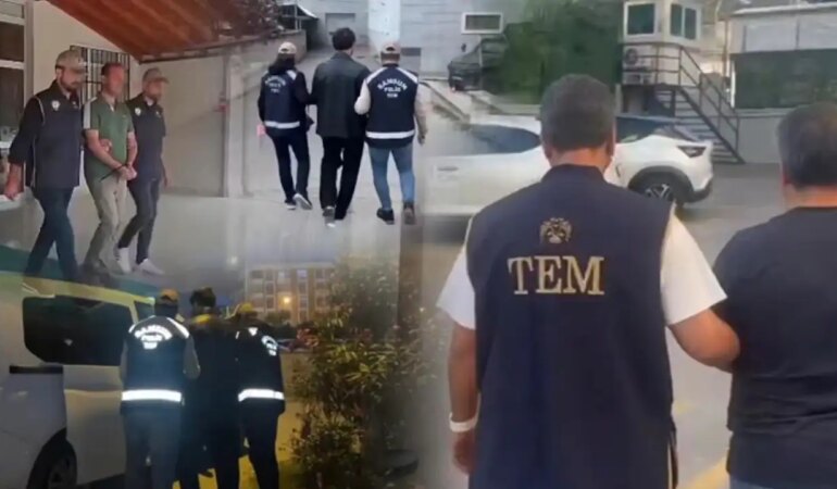 50 ilde FETÖ operasyonlarında 286 şüpheli yakalandı