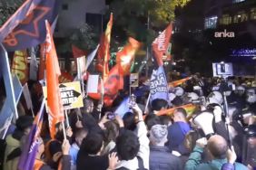 Ankara'da Filistin'e destek eylemine polis müdahalesinde çok sayıda kişi gözaltına alındı
