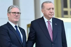 Cumhurbaşkanı Erdoğan, Birleşik Krallık Başbakanı Starmer'ı Resmi Törenle Karşıladı