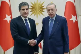 Cumhurbaşkanı Erdoğan, Irak Kürt Bölgesel Yönetimi Başkanı Barzani’yi kabul etti