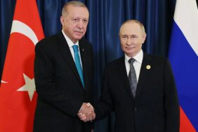 Cumhurbaşkanı Erdoğan, Rusya Devlet Başkanı Putin ile görüştü