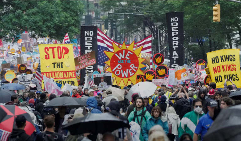 Dokuzuncu büyük protesto, Trump milyonları öfkelendirdi