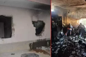 Ev yangınında 3 yaşındaki çocuk öldü, 12 yaralı