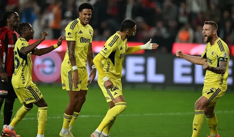 Fenerbahçe, Gaziantep FK’ya 4 Attı