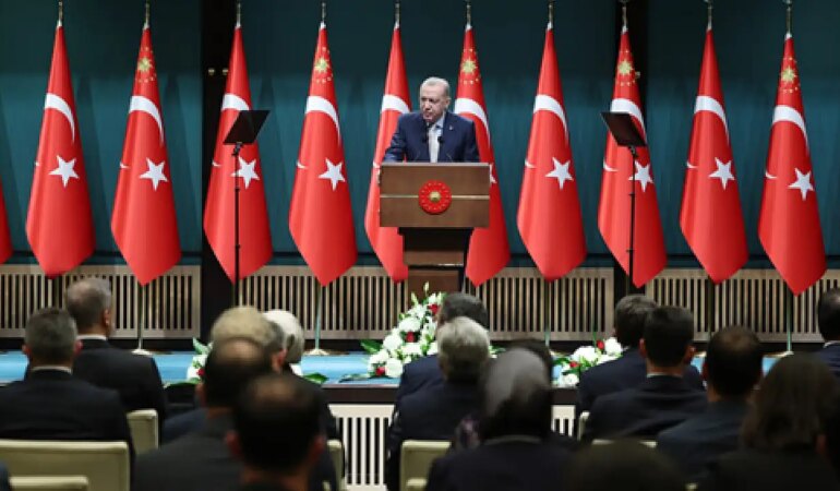 Kabine Toplantısı Sonrası Cumhurbaşkanı Erdoğan Açıklamalarda Bulundu
