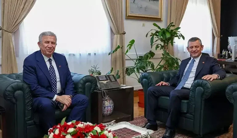 Özgür Özel, Mansur Yavaş İle Bir Araya Geldi