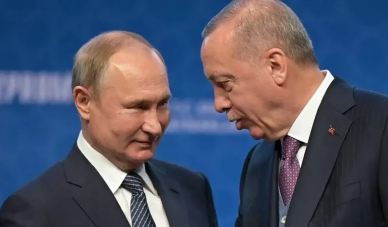 Cumhurbaşkanı Erdoğan Rus Lider Putin'le Telefonda Görüştü