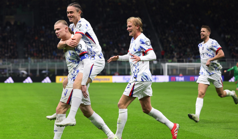 Erling Haaland önderliğindeki Norveç, Dünya Kupası biletini aldı
