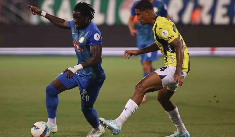 Fenerbahçe’nin Süper Lig’deki rakibi Çaykur Rizespor
