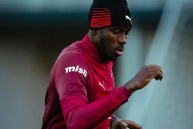 Galatasaray’da Osimhen antrenmanda yer aldı