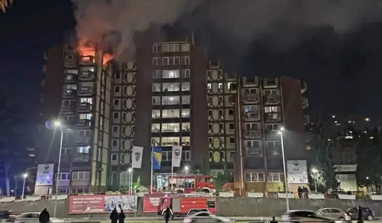 Huzurevinde yangın faciası 9 kişi hayatını kaybetti