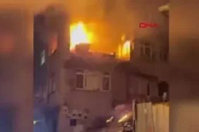 Kağıthane’de bir binada patlama