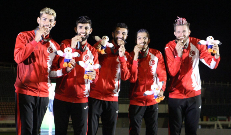 Milli sporcular, Deaflympics’teki madalya sayısını 22’ye çıkardı