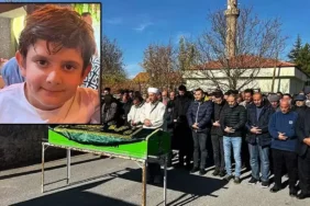 Nefes borusuna jelibon kaçan 8 yaşındaki Ahmet, toprağa verildi