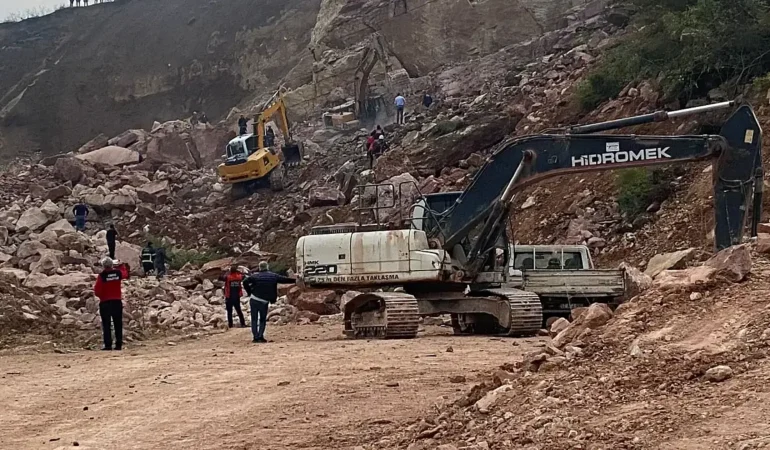 Ordu’da taş ocağında göçük: İki işçi enkaz altında kaldı
